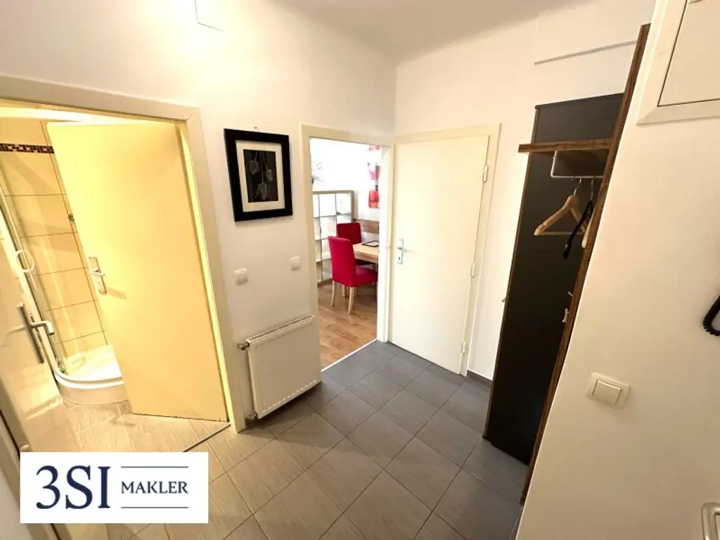 Vollmöbliertes Studio-Apartment in Top-Lage des aufstrebenden 12. Bezirks
