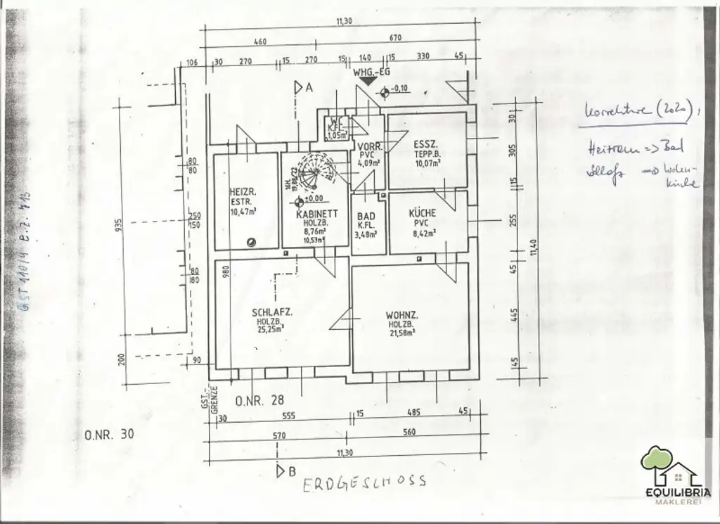Idyllische Lage - Feldgasse - Untere Haushälfte zu vermieten