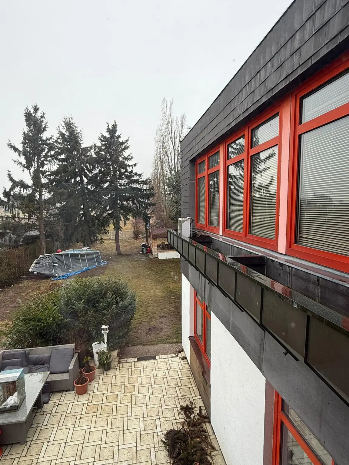 Aussicht in den Garten