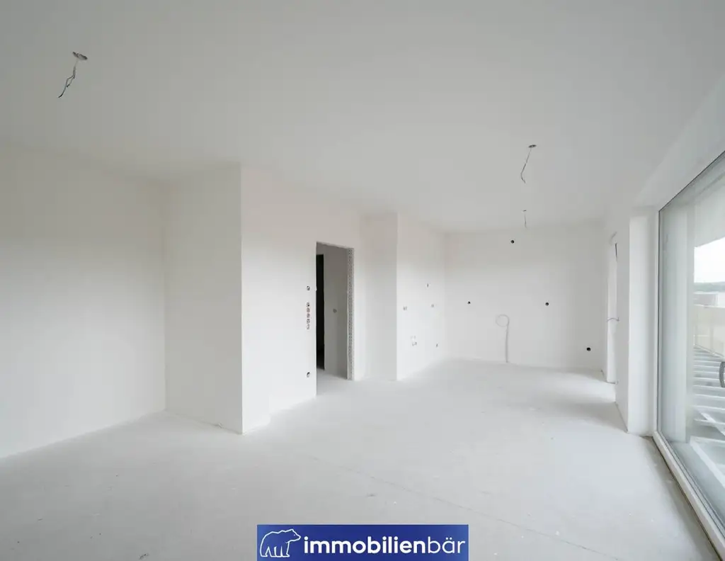 Wohnen im Zentrum von Grieskirchen - Top 5 Haus Prechtlerstraße / 2 Zimmerwohnung mit Blick über Grieskirchen