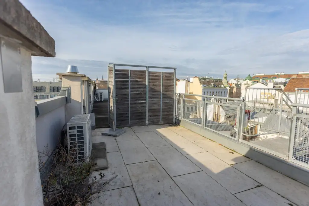 4-Zimmer Maisonettewohnung mit Dachterrasse in 1070 Wien zu mieten