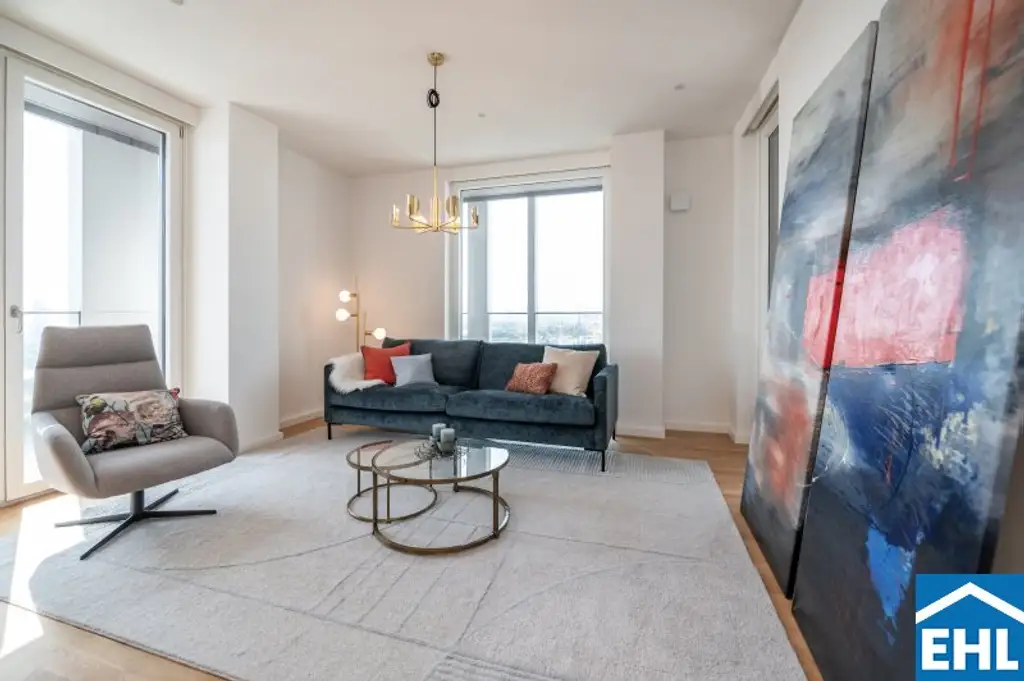 Erstbezug – 3-Zi.-Wohnung mit Rooftop Pool & Sauna