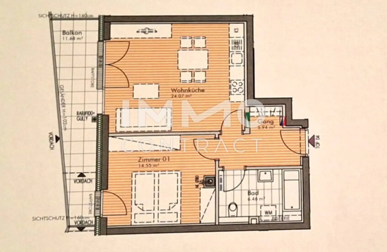 Weisses Kreuz Grundriss