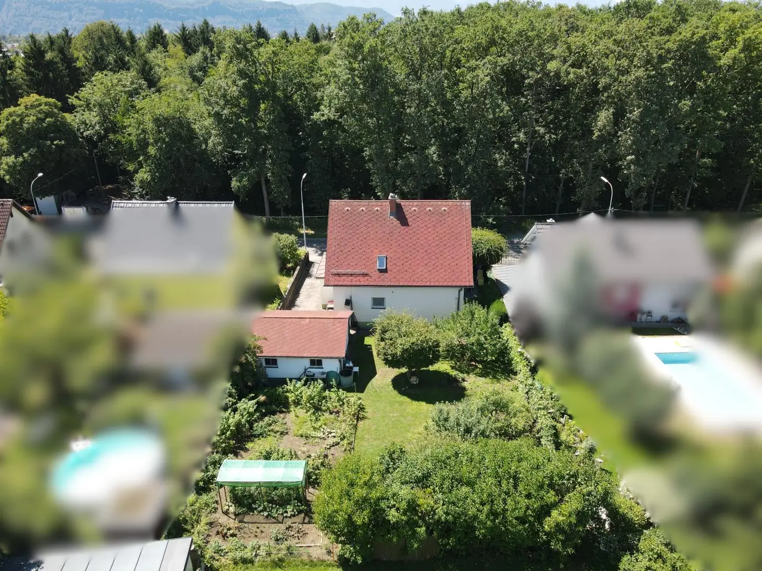 Familientraum mit Blick in den Schachterlwald – Welzenegg