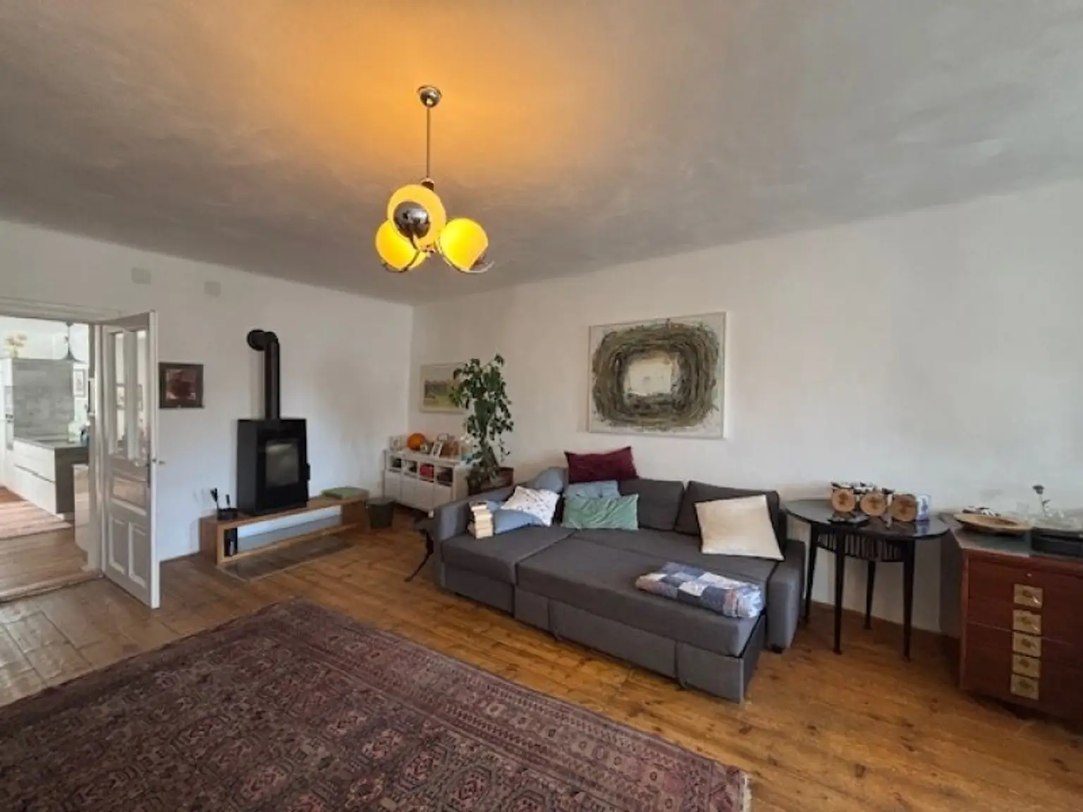 Breitenbrunn - historische (16.Jhd.), neu sanierte Wohnung samt Nebengebäuden und Garten im Ortszentrum