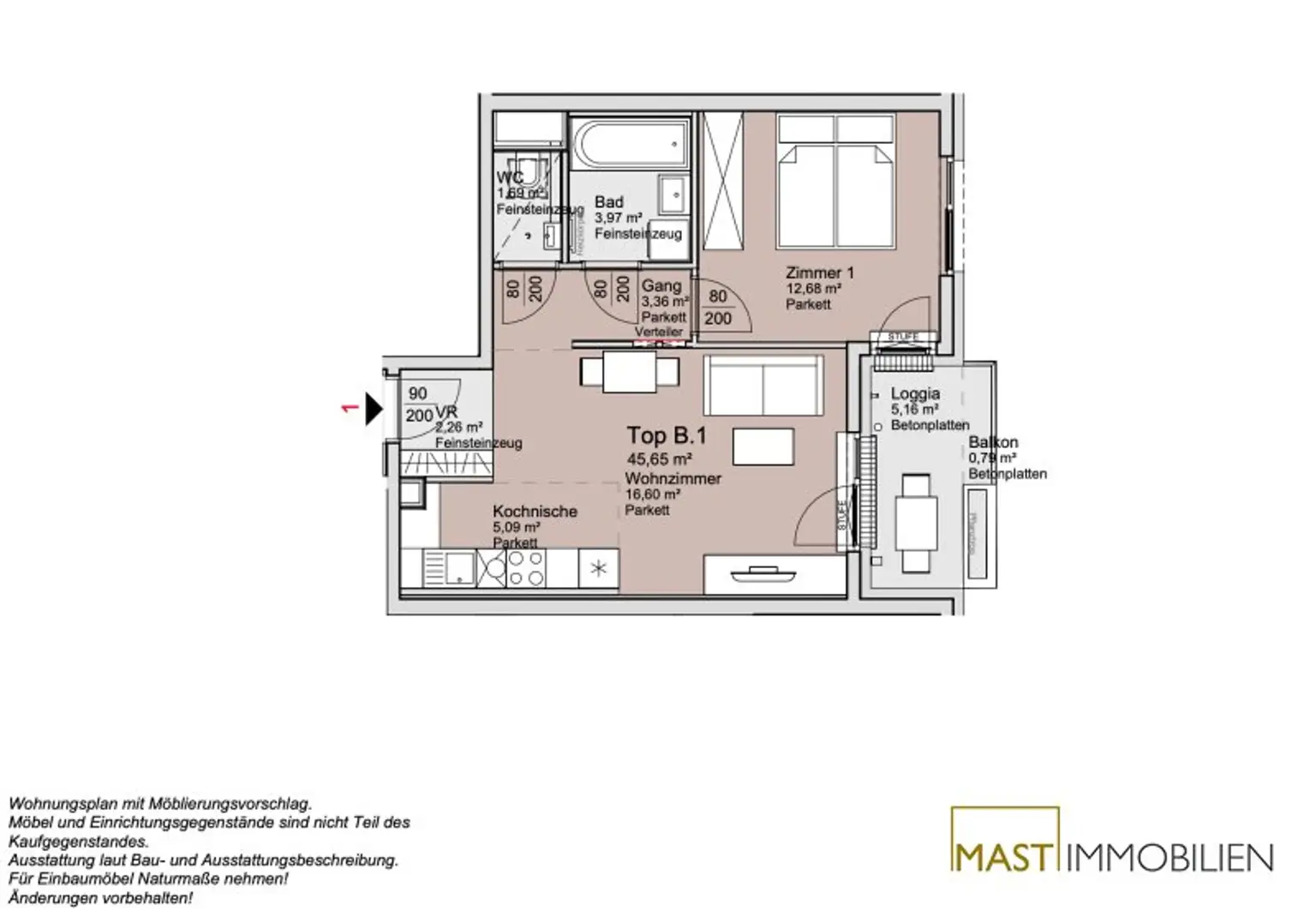 *Ende 2026* Provisionsfreie 2-Zimmer Wohnung!