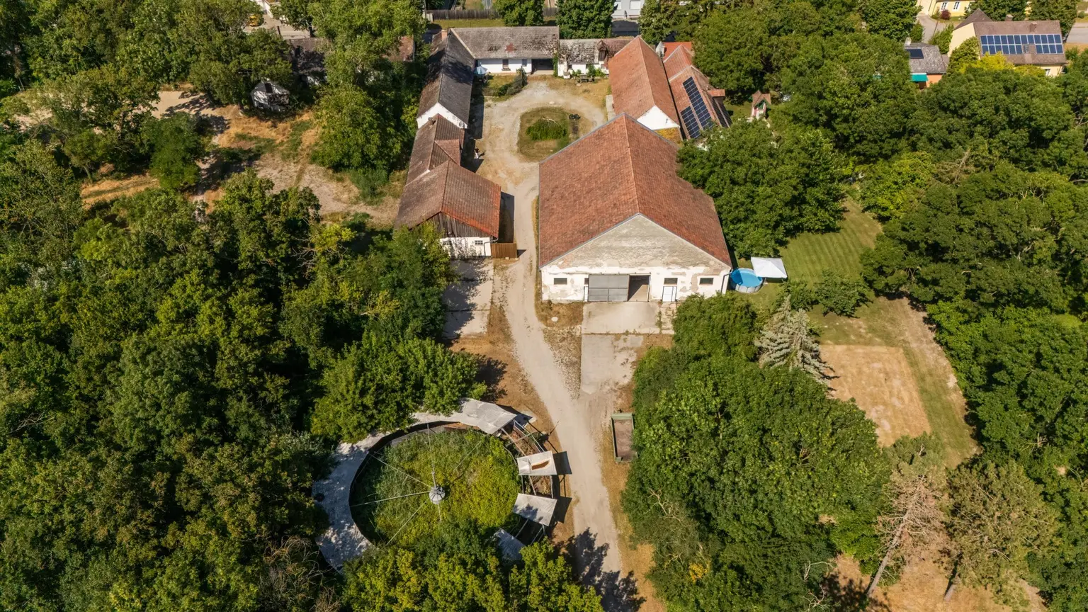 "Großzügiges Grundstück mit Pferdehof und sanierungsbedürftigem Haus – nur Minuten von Wien entfernt"