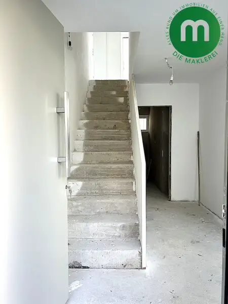 Exklusives Neubau-Reihenhaus in Klosterneuburg-Weidling – belagsfertige oder schlüsselfertige Übergabe möglich