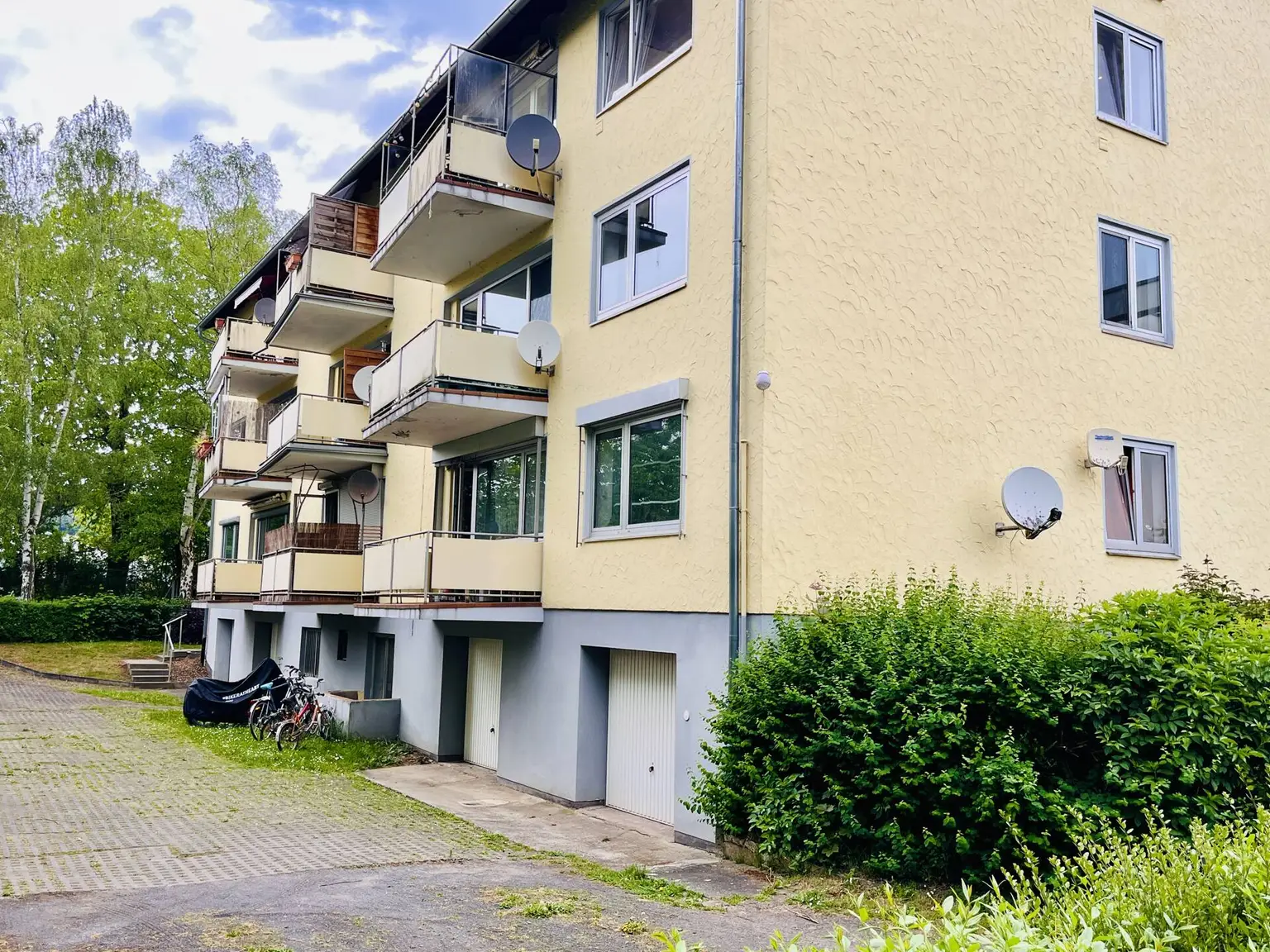 Ansicht Balkon