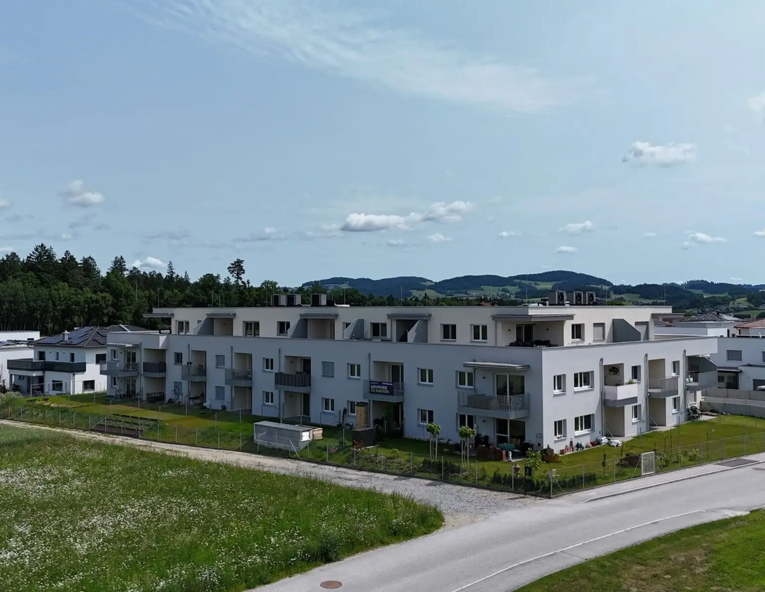 Großzügige 3 Zimmer Terrassenwohnung Top 2.6 in Hagenberg | Erstbezug | Fernblick