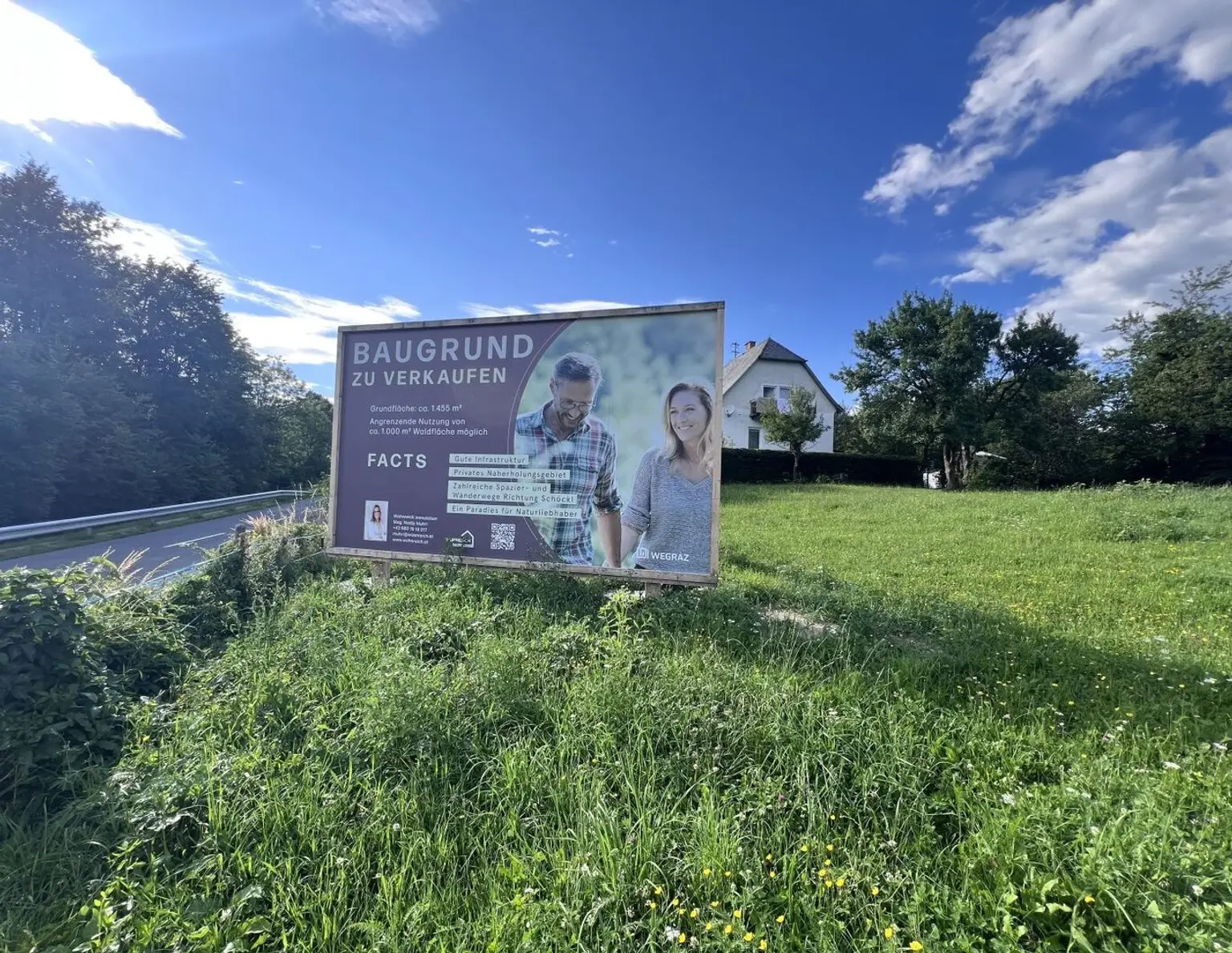 Baugrundstück in bester Lage in St. Radegund bei Graz