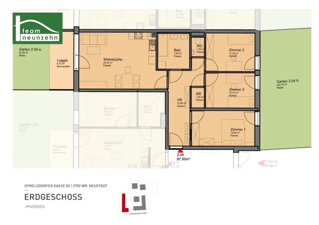 Neubauwohnungen in Wiener Neustadt – Zentrale Lage trifft auf moderne Architektur