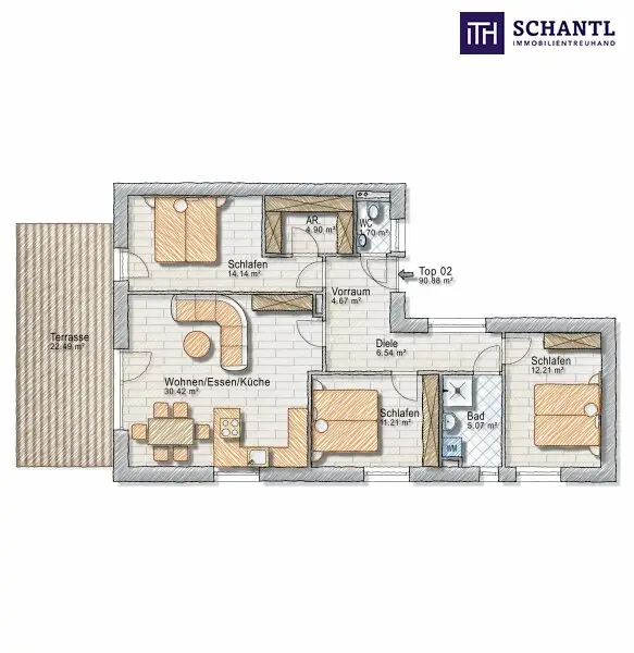 TRAUMHAFTE Gartenwohnung - Süd-West Ausrichtung - fixer BAUSTART Frühjahr 2026!!! IDEAL für FAMILIEN und NATURLIEBHABER - ruhige Sackgasse! PROVISIONSFREI!
