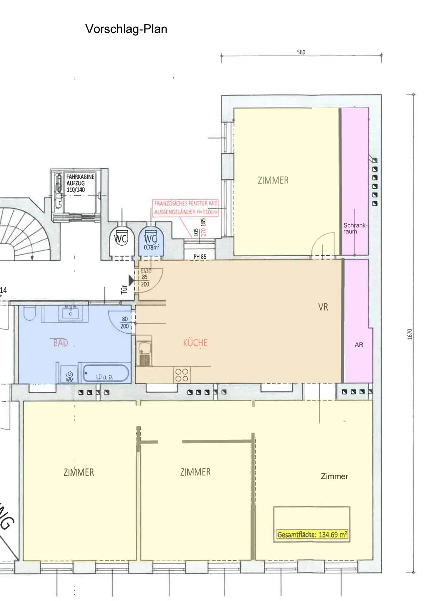 Vorschlag Plan