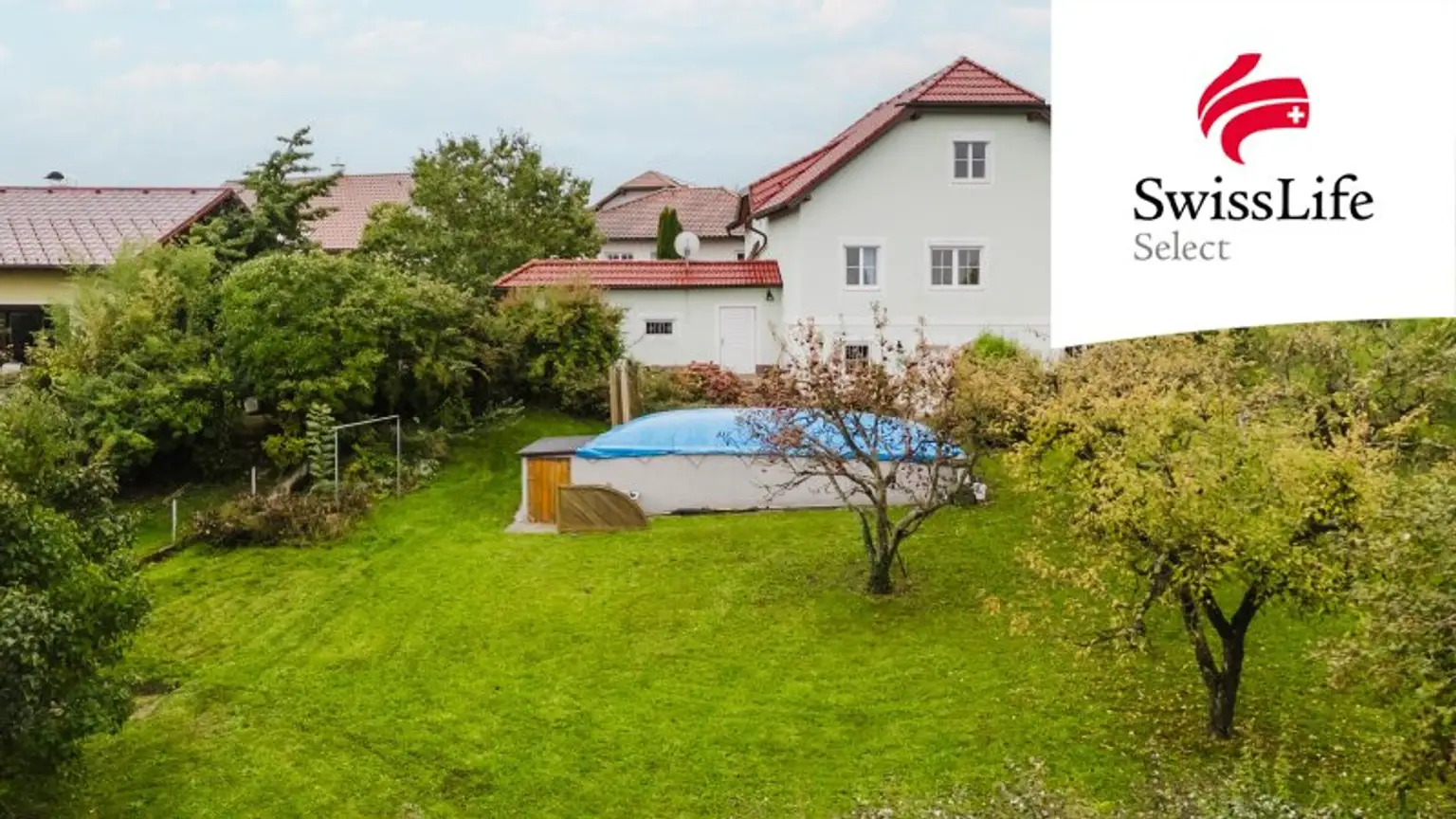 Großzügig Wohnen in traumhafter Lage | Einfamilienhaus in Saaß/Garsten mit Pool, großem Garten, Doppelgarage uvm.