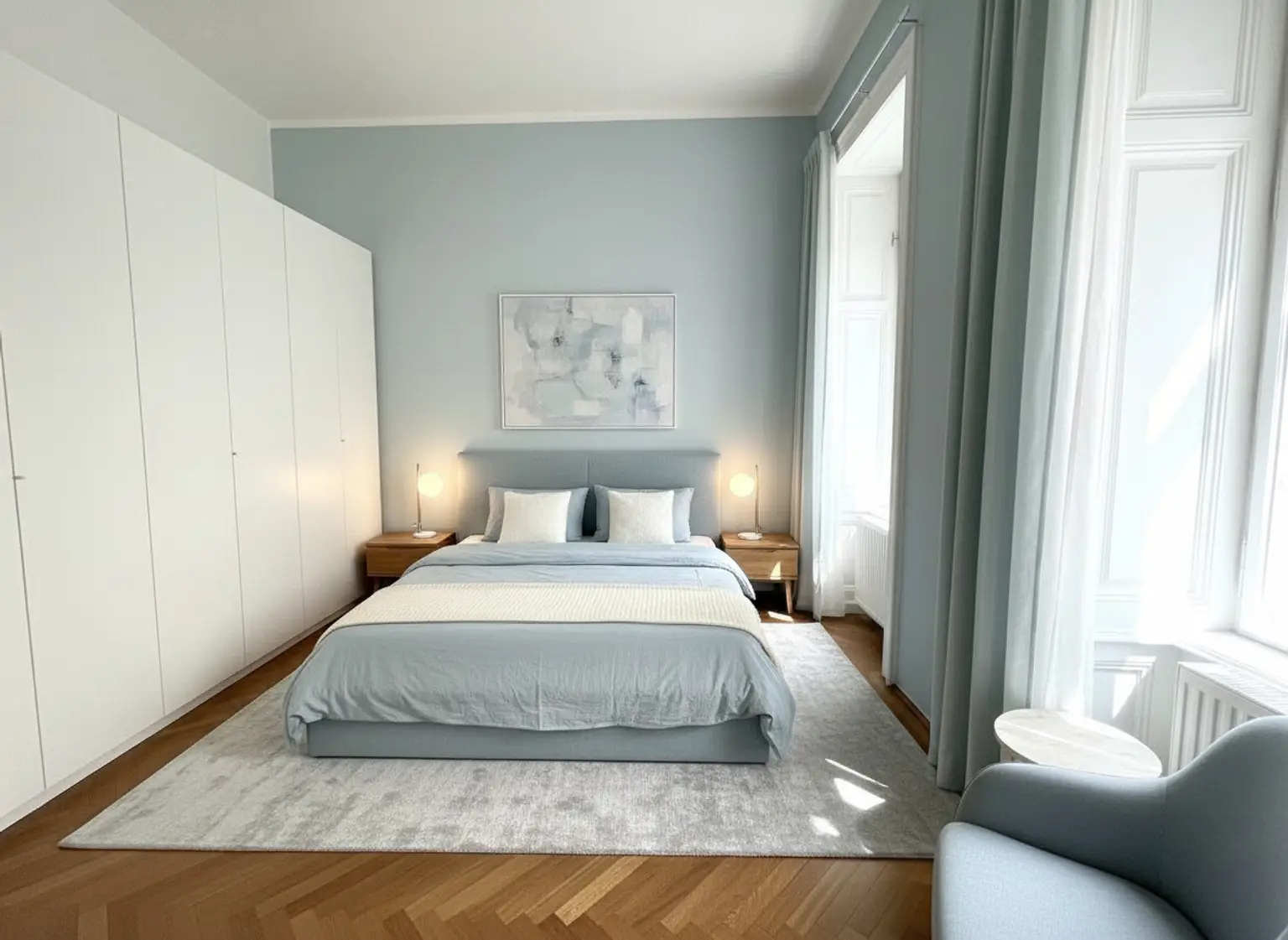 UNBEFRISTET: Ruhige 2-Zimmer-Altbauwohnung mit Balkon in der Innenstadt / UNLIMITED: Quiet 2-room apartment with balcony in the city centre