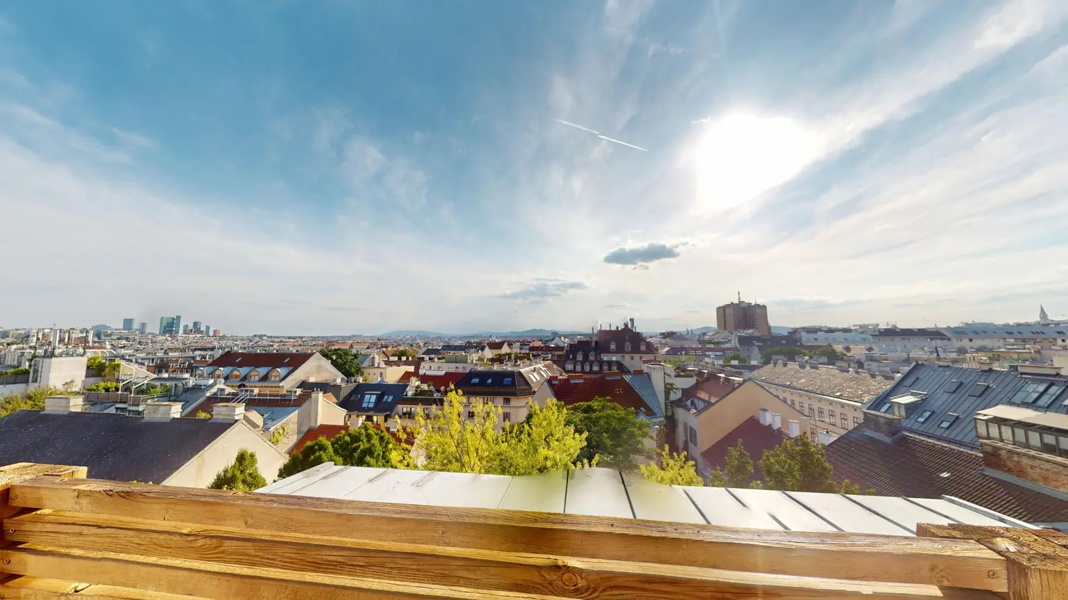Lichtdurchflutete Dachgeschoßwohnung mit atemberaubenden Ausblick