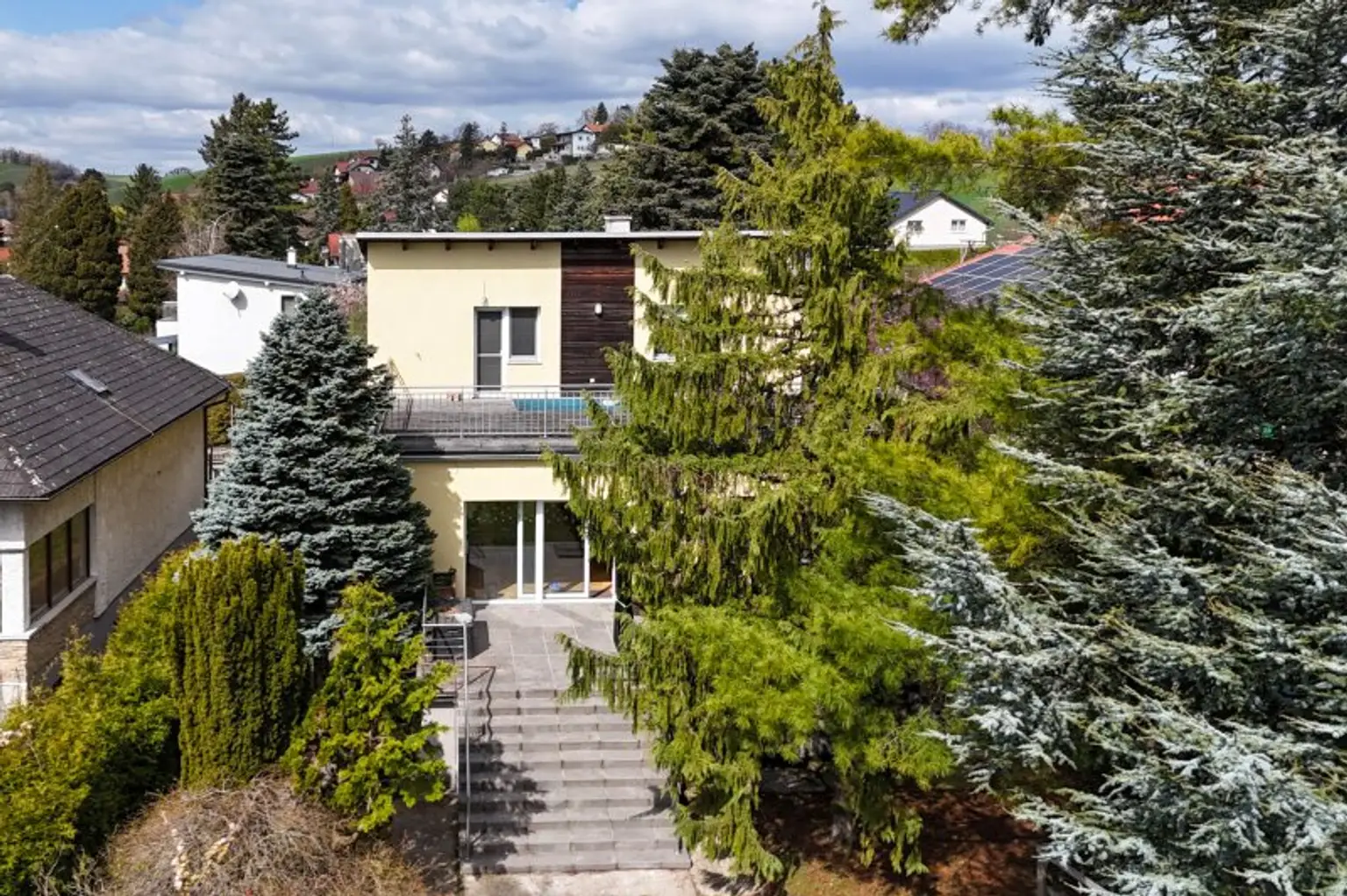 Hausansicht Gartenseite