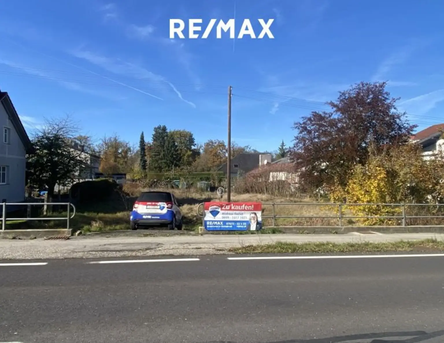 Ebenes, nahezu rechteckiges und damit leicht zu bebauendes Grundstück zwischen Enns und Kronstorf