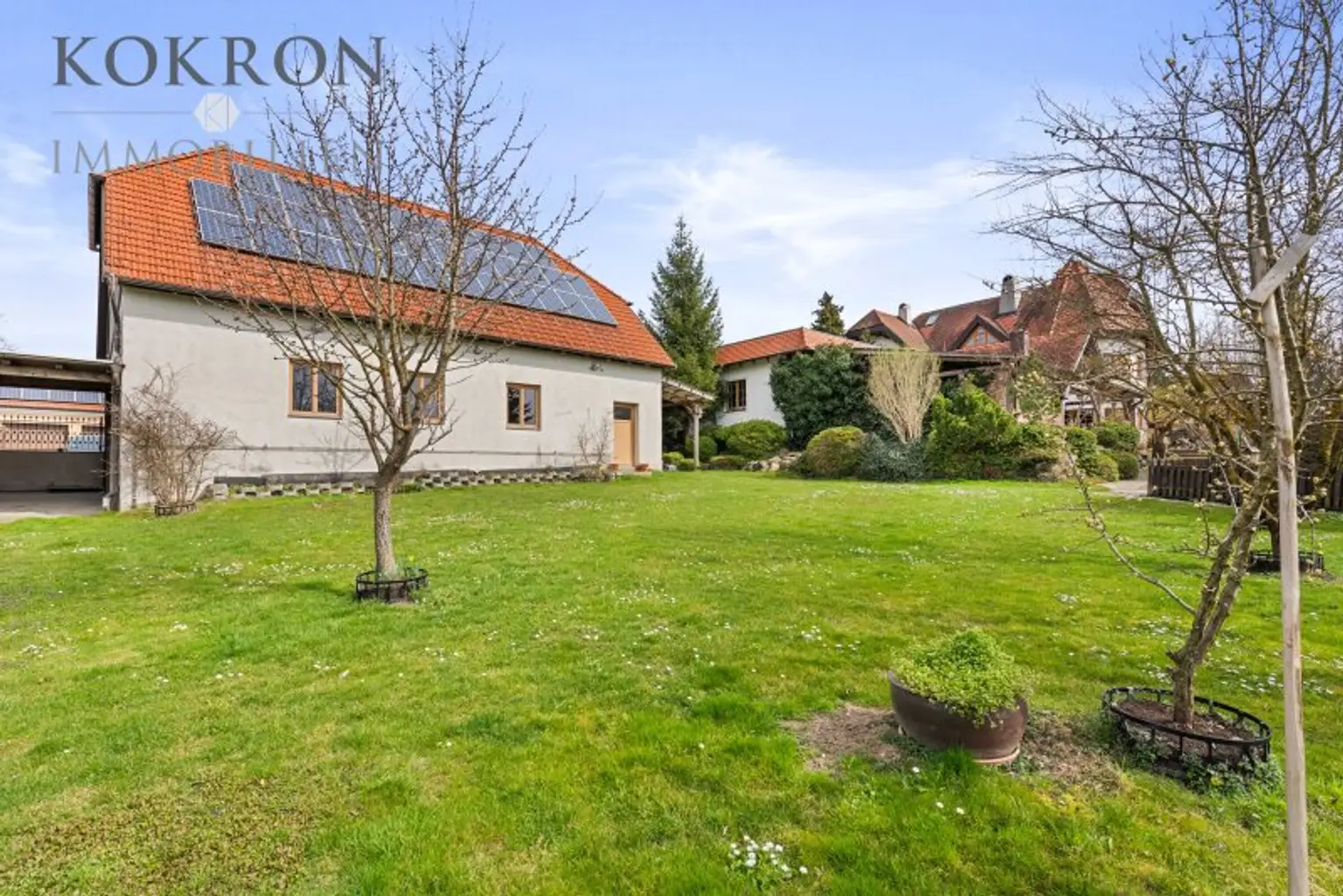 Gemauerter Stadl, Garten mit eigenem Brunnen
