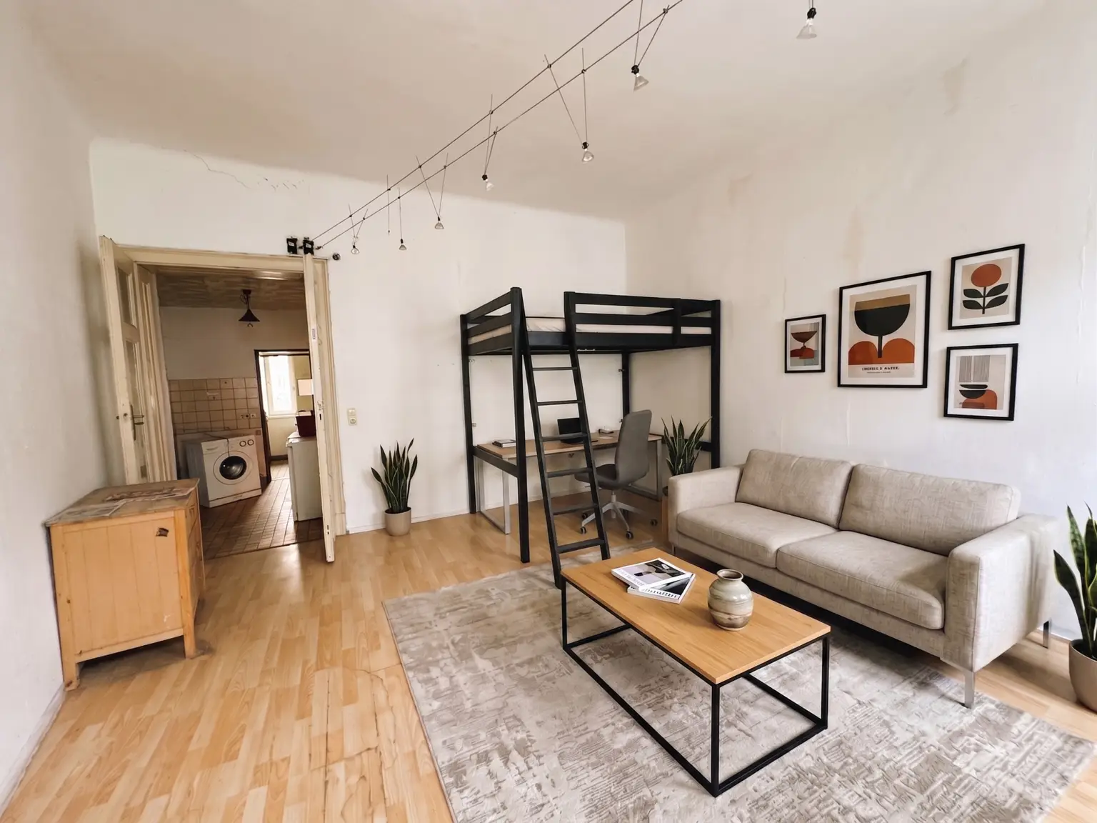 Zimmer nachher (Ki-generiert) So modern könnte es werden!