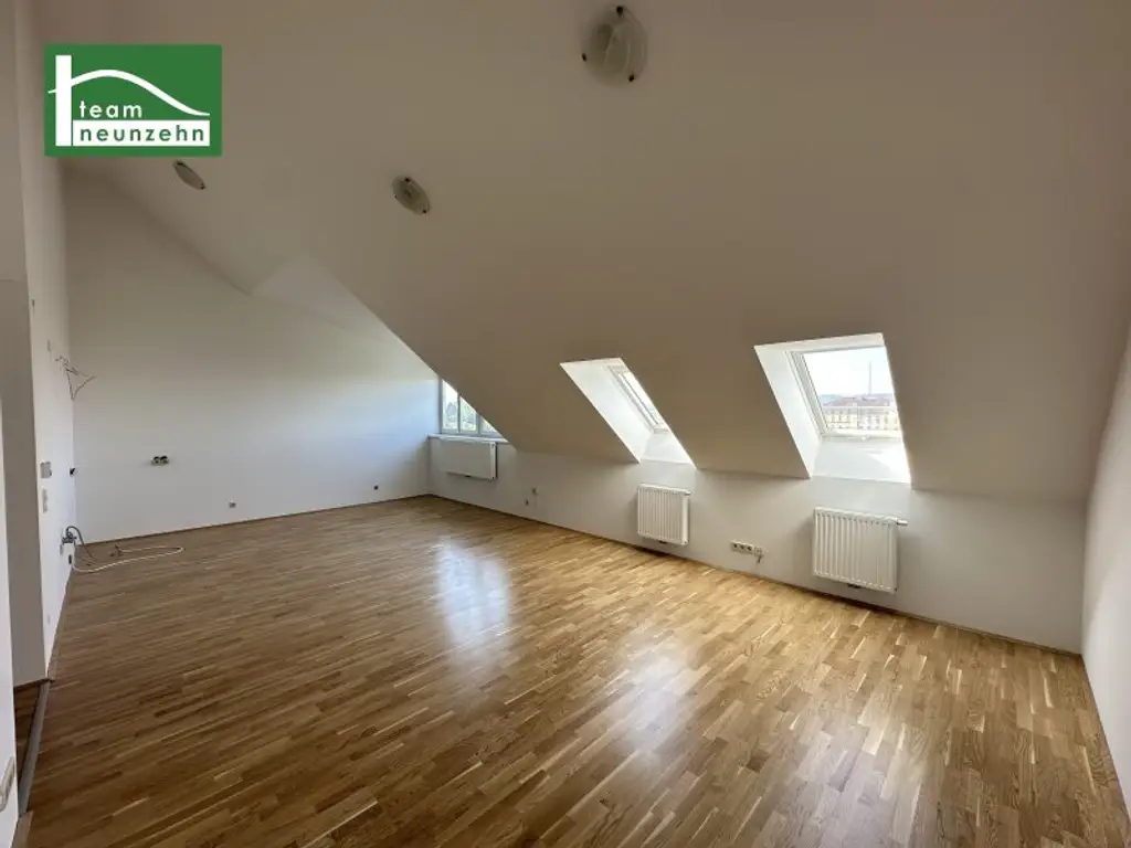Panoramablick-Wohnung mit Dachterrasse nahe U6 Meidling zwischen Schönbrunn und Wienerberg - Frisch renoviert!