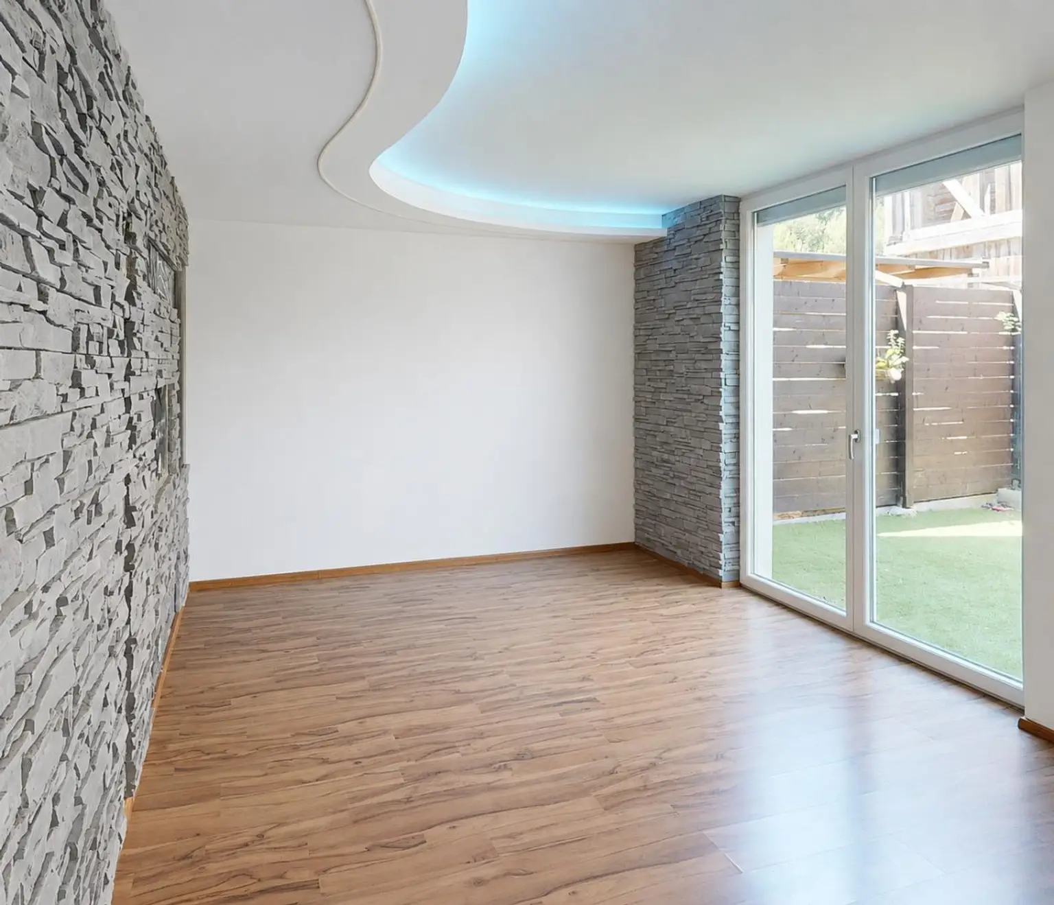 Wohnung - Wohnbereich Visualisierung-