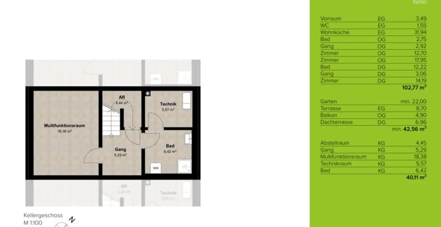 Modernes Reihenhaus mit Garten und Terrasse in Ruhelage – Familienfreundliches Wohnen im 22. Bezirk
