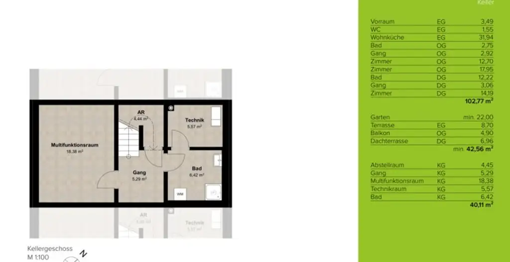 Modernes Reihenhaus mit Garten und Terrasse in Ruhelage – Familienfreundliches Wohnen im 22. Bezirk