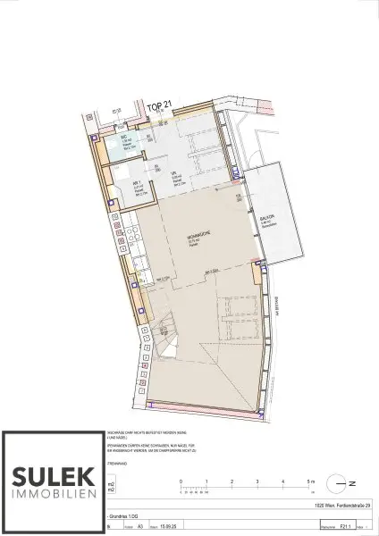 Dachgeschoßwohnung im Herzen des 2. Bezirks – 71 m² Wohnkomfort