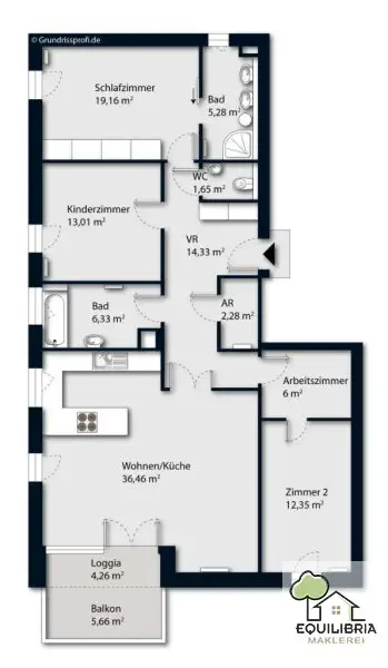 Perfekte Familienwohnung - Traumhafte Terrassenwohnung in bevorzugter Lage bei den Weinbergen