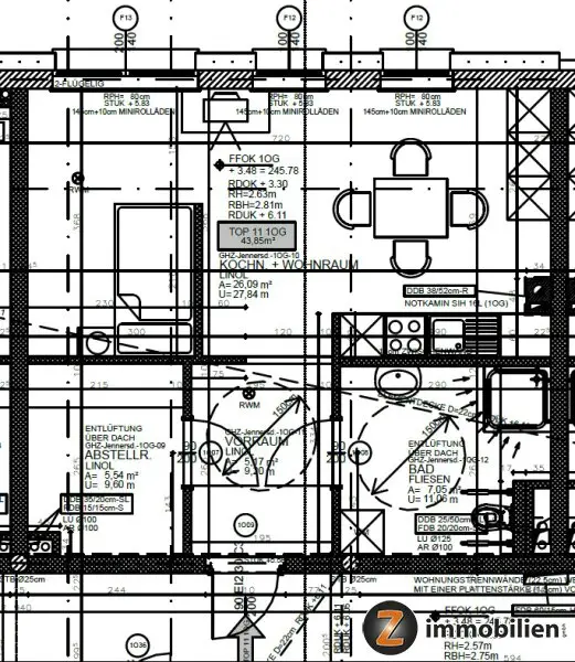 Jennersdorf: Gepflegte Wohnung, Ruhelage