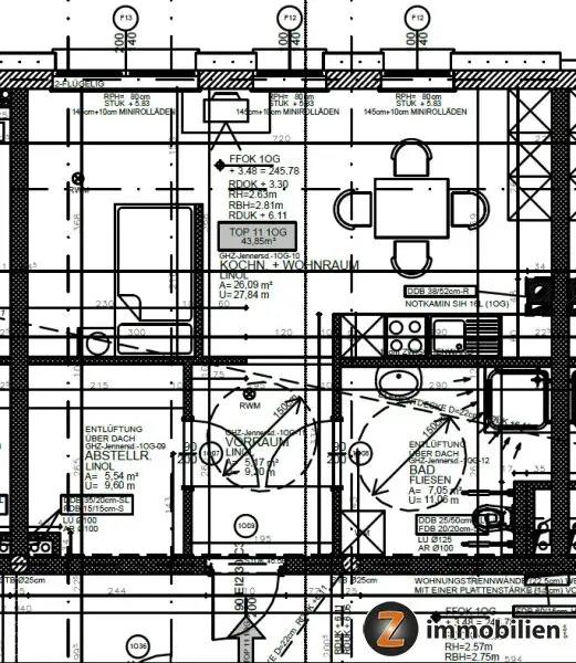 Jennersdorf: Gepflegte Wohnung, Ruhelage