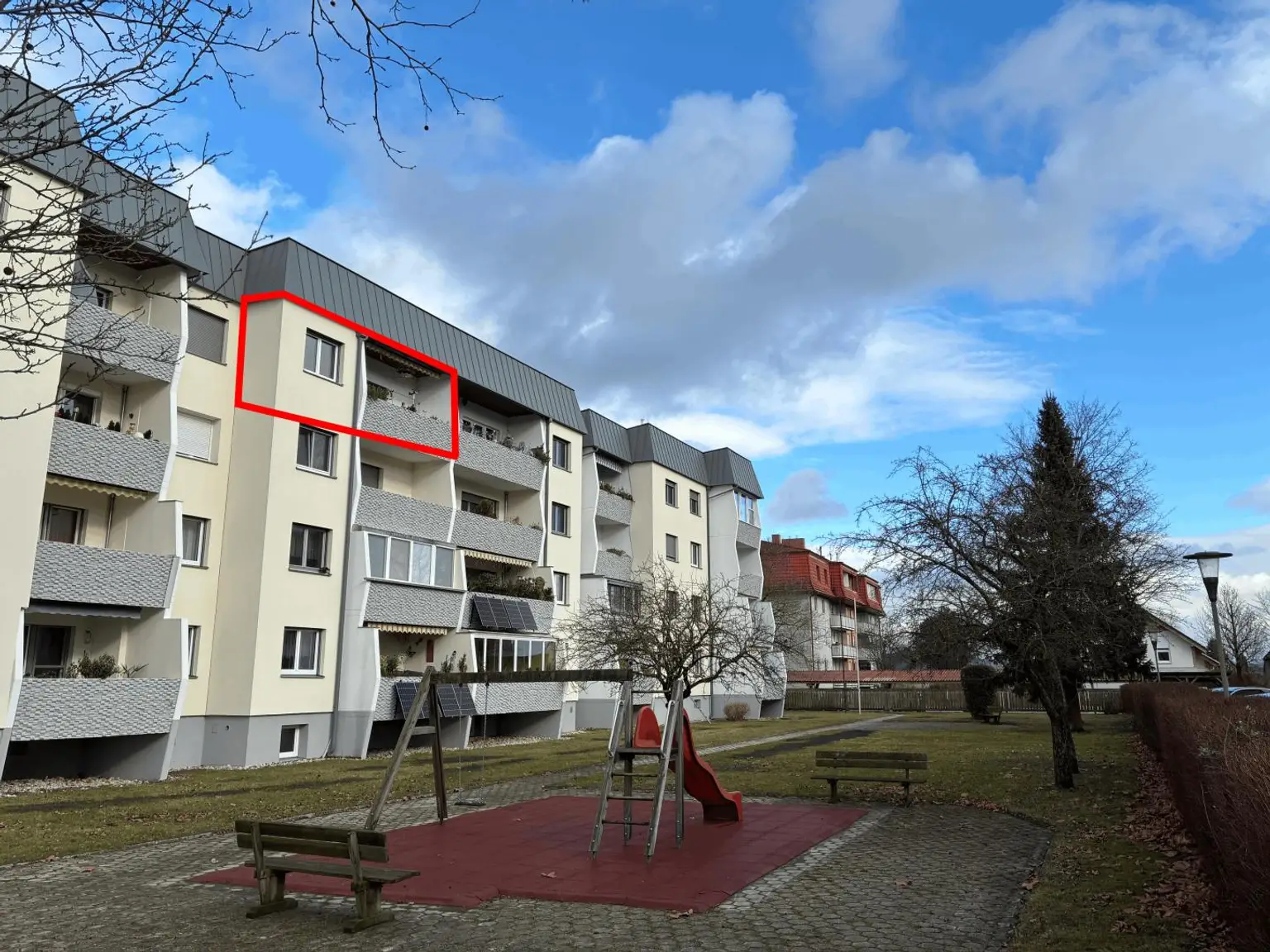 Ansicht vom Garten