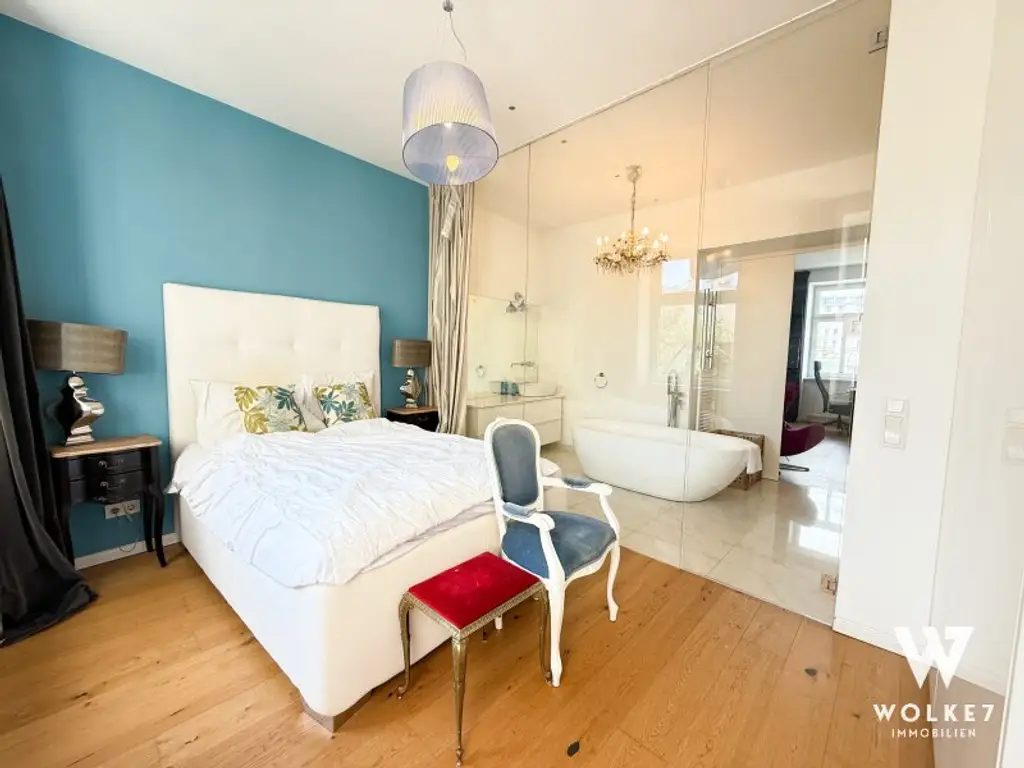 Stilvoller Luxus trifft Altbauflair – Traumhafte 3-Zimmer-Wohnung im 15. Bezirk