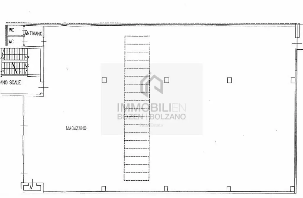 Gewerbefläche im letzten Stock in Bozen Süd zu vermieten