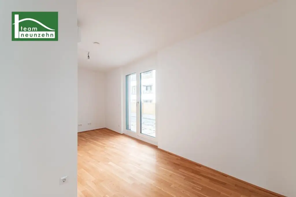 Küche und Tiefgaragenplatz bereits inkludiert! Herrliche Neubau-Erstbezugswohnung zwischen An der Schanze und dem Kirschblütenpark