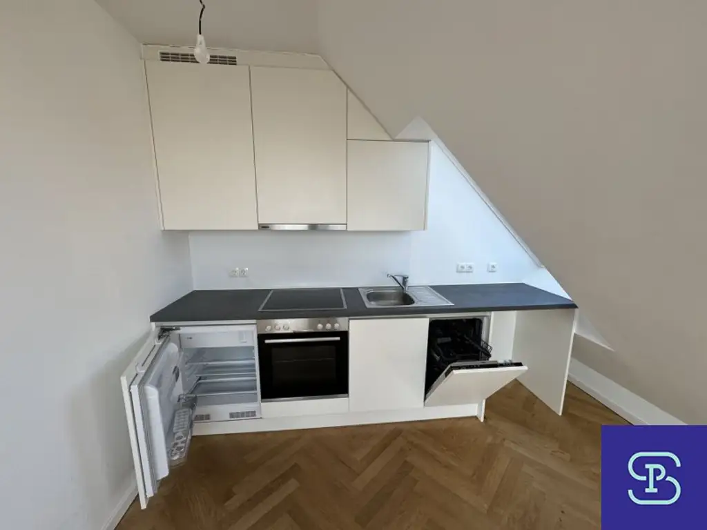Provisionsfrei: Klimatisierte 73m² DG-Wohnung + 10,2m² Terrasse Nähe Karmelitermarkt - 1020 Wien