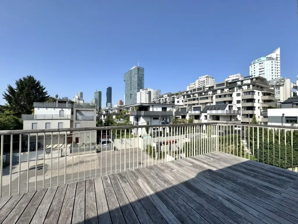 Heller Wohntraum an der Alten Donau - Großzügige Terrasse - Ruhelage in einer Sackgasse