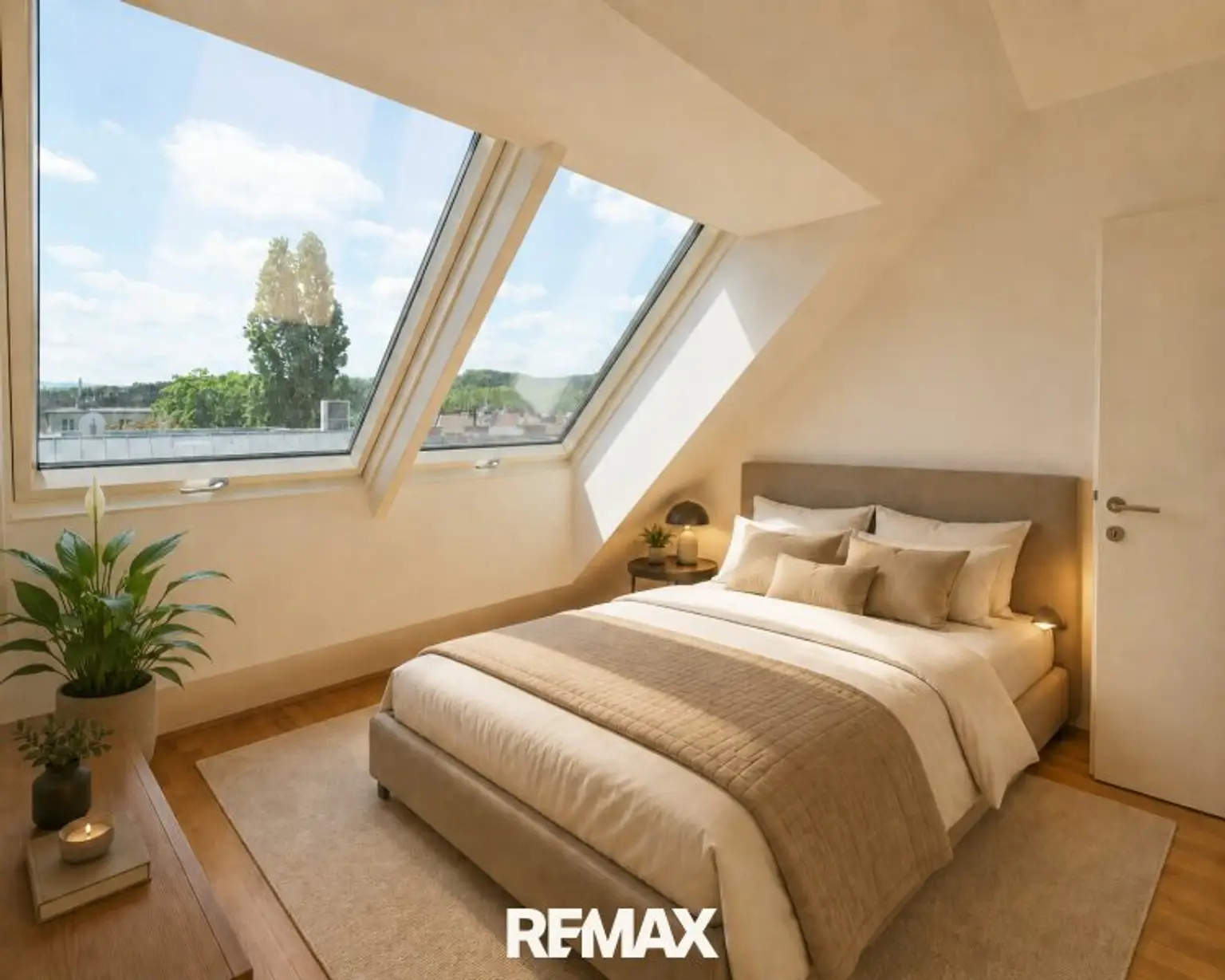 Schlafzimmer (virtuell eingerichtet)
