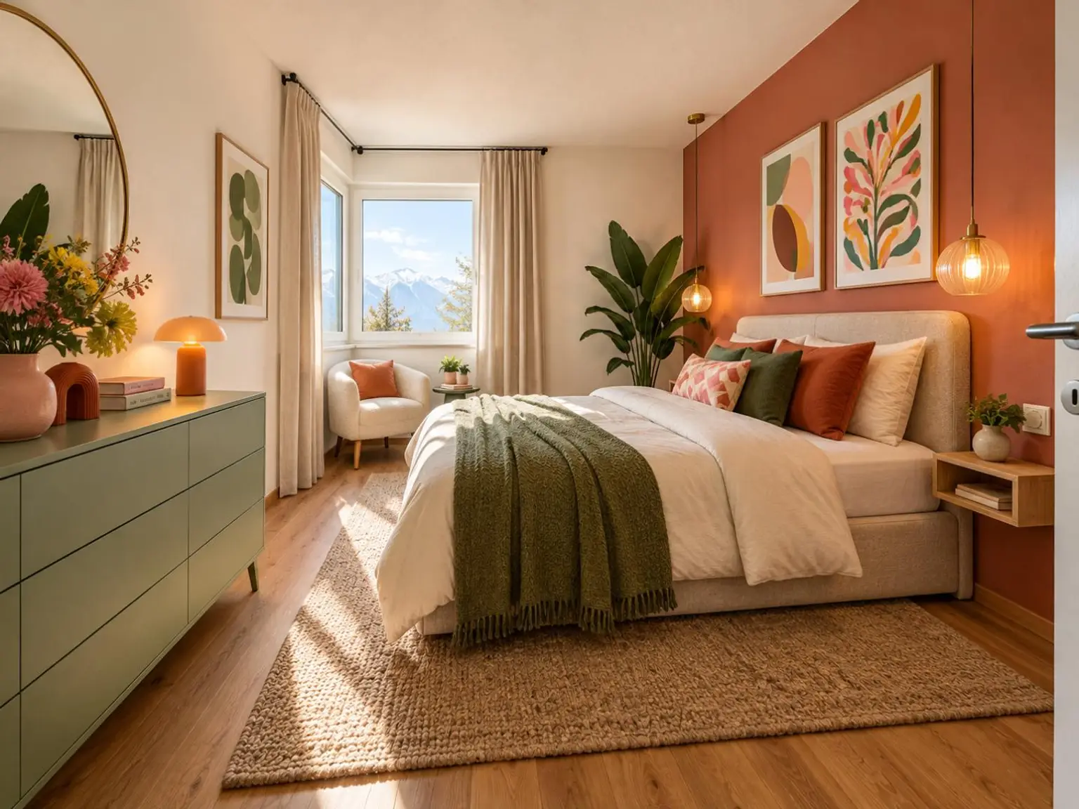 Visualisierung Schlafzimmer