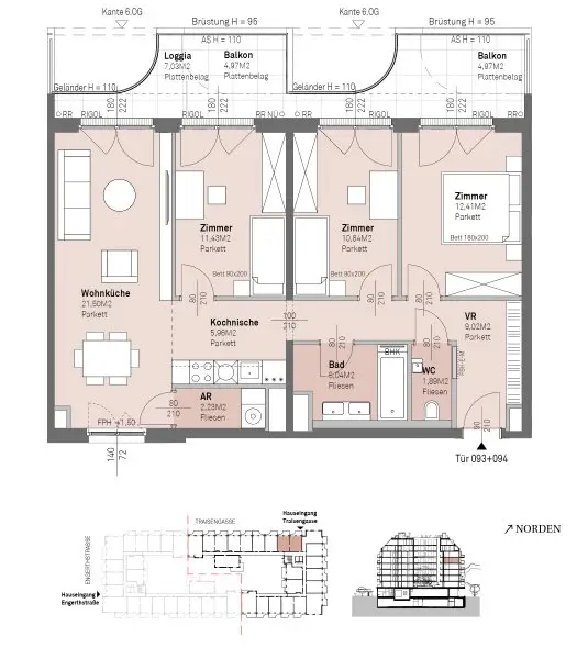 PROVISIONSFREI - Modernes wohnen am Donauufer mit Donaublick!