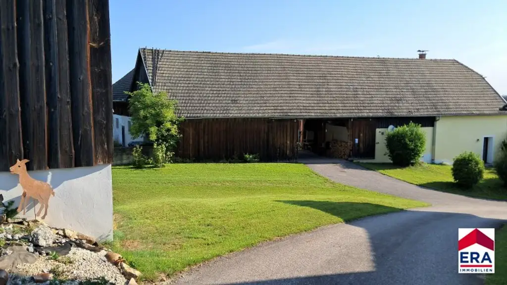 Charmantes Bauernhaus in Merzenstein/Rappottenstein – uneinsehbarer Vierkanthof bietet zahlreiche Möglichkeiten!