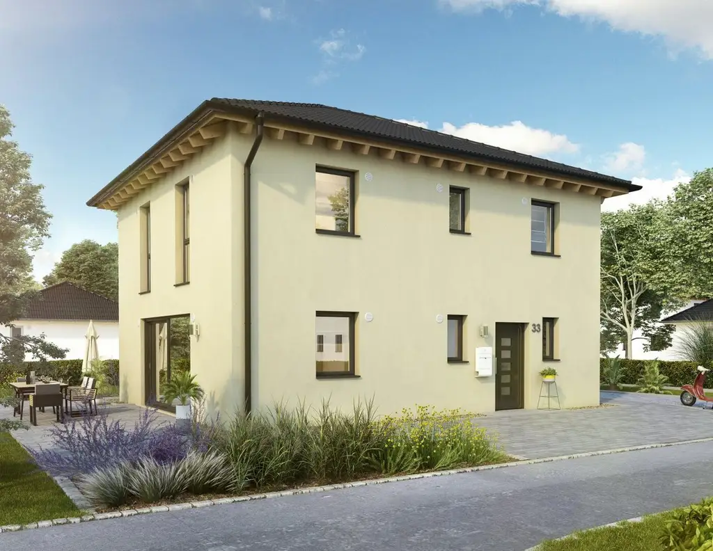 Stadtvilla Exklusiv 137 in Massivbauweise mit Fixpreisgarantie in Hall zu kaufen (2 Grundstücke vorhanden)