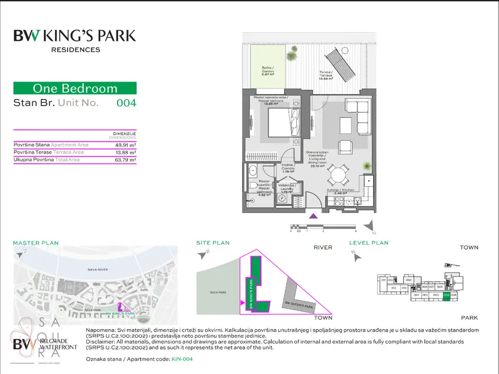 **BW King’s Park Residences – Königlicher Wohnluxus am Sava-Park**