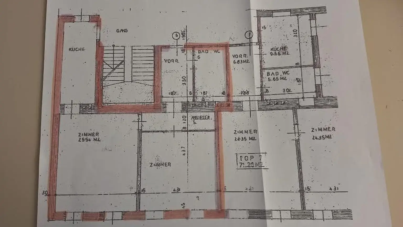 Hütteldorfer Straße 187: Unbefristet - 2 Zimmerwohnung (straßenseitig) - zentrale Lage - 2. Stock OHNE Lift