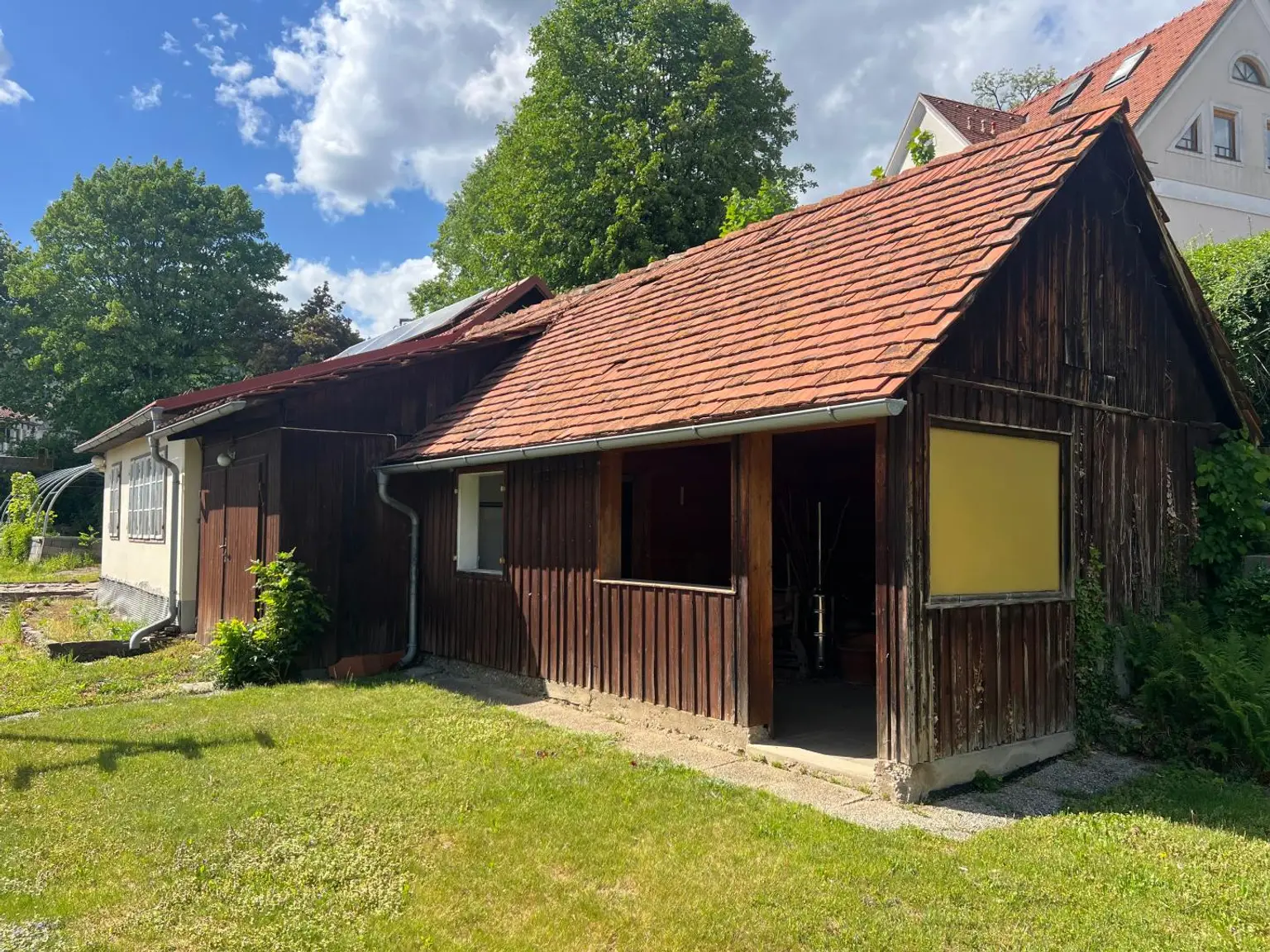 Holzschuppen