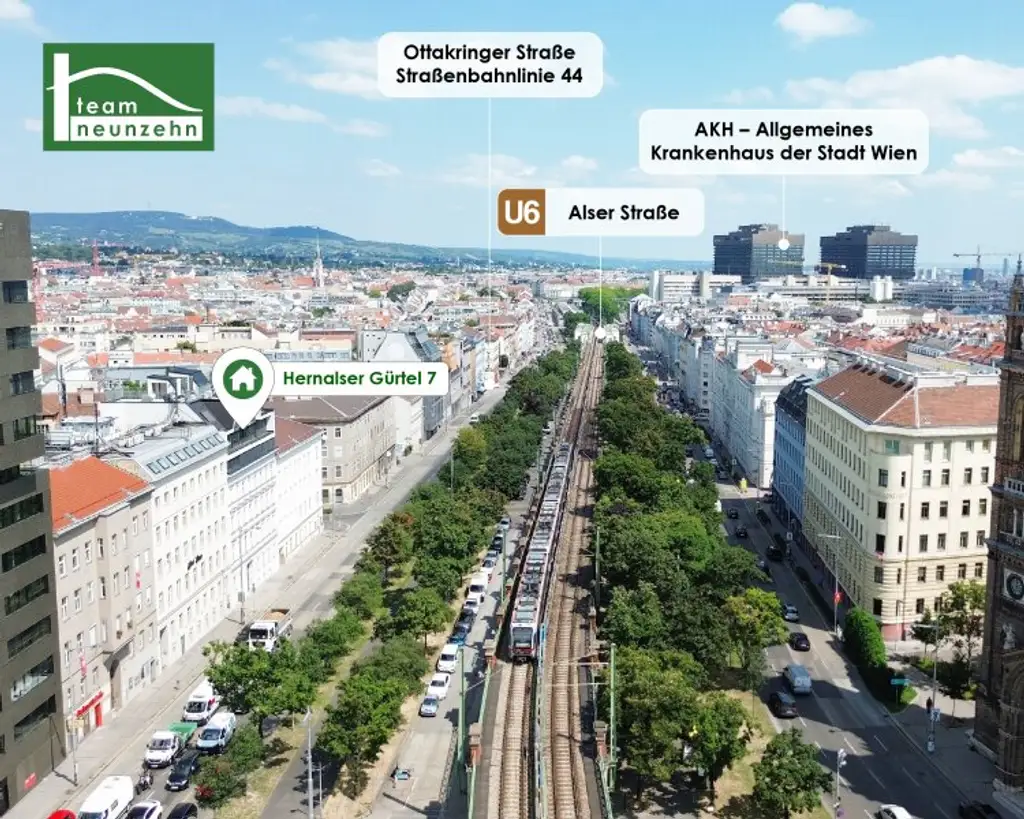 Premium-Anlageobjekt in Wien Hernals: DG-Ausbau mit Rooftop-Terrasse und bester Perspektive - JETZT ANFRAGEN