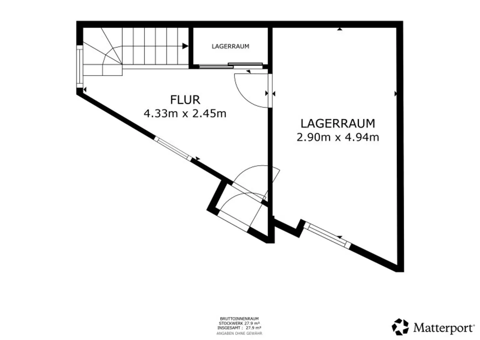 Plan Hausteil Gartengasse
