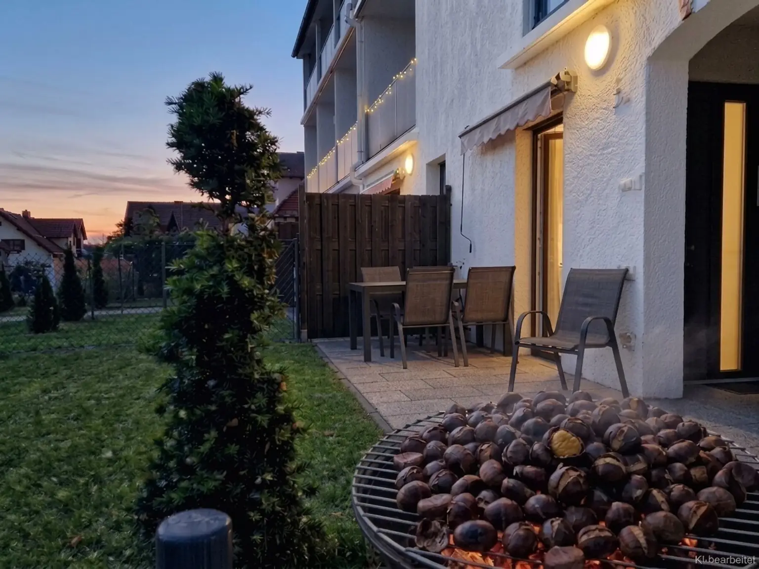 Ca. 64 m² Wohnung mit ca. 107 m² Eigengarten & Klimaanlage - Perfekt als Haupt- od. Zweitwohnsitz - Lebensqualität zwischen See und Reben